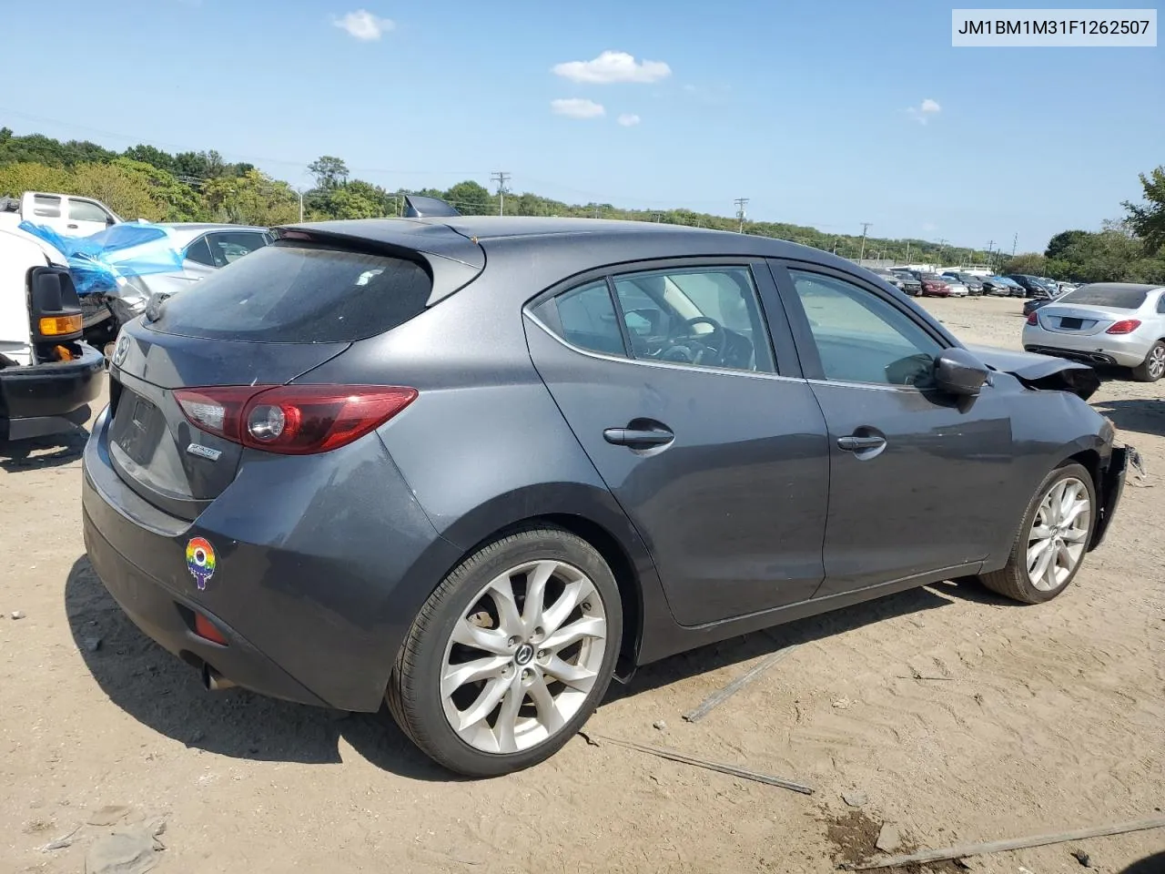 2015 Mazda 3 Grand Touring VIN: JM1BM1M31F1262507 Lot: 71392714