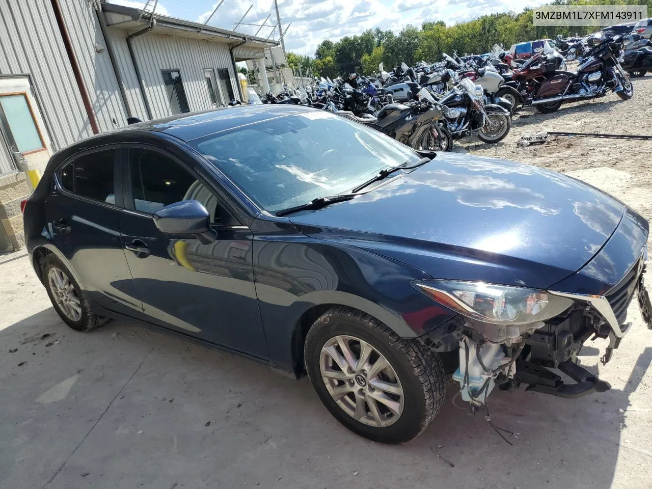 3MZBM1L7XFM143911 2015 Mazda 3 Touring