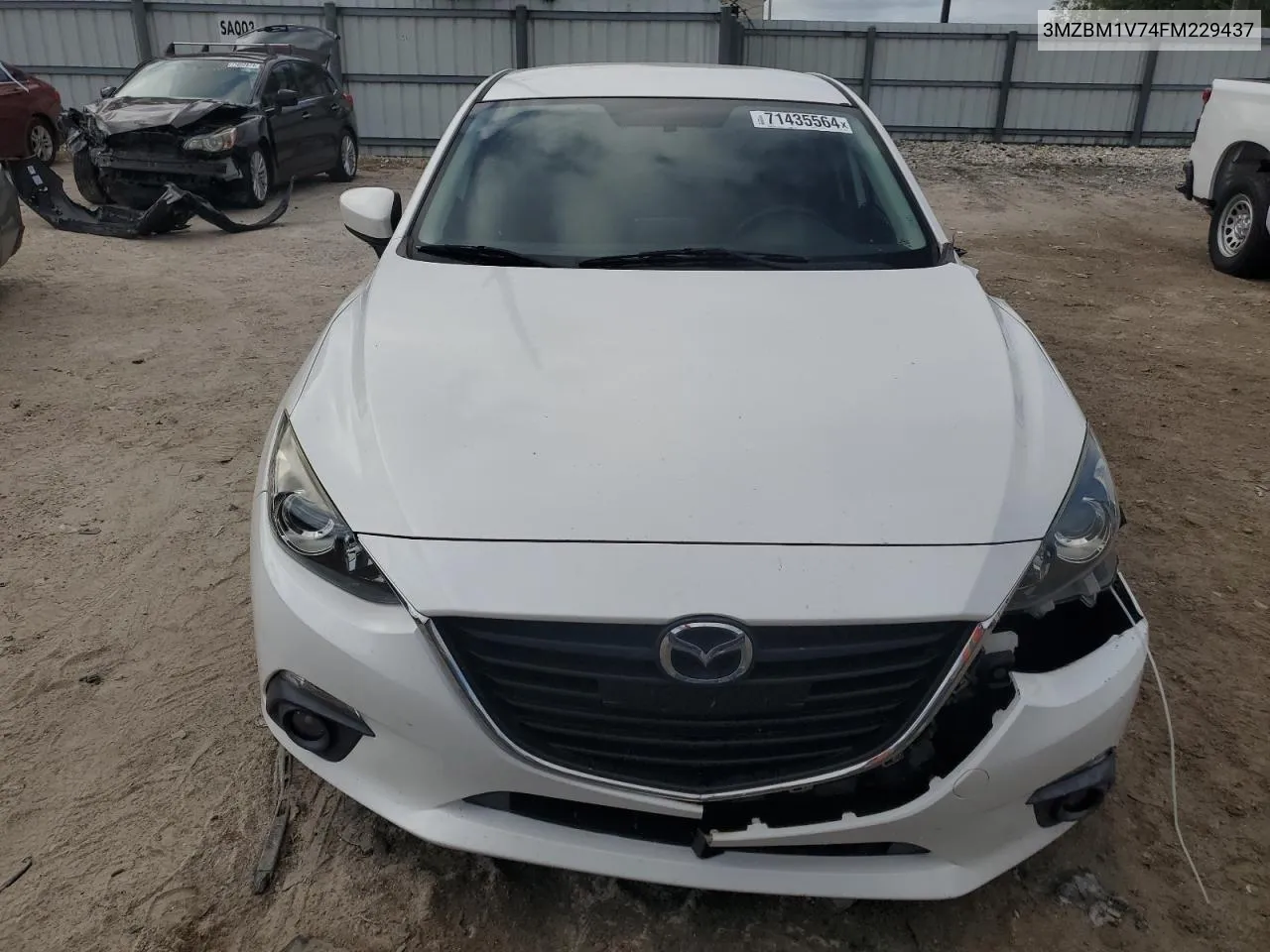 3MZBM1V74FM229437 2015 Mazda 3 Touring