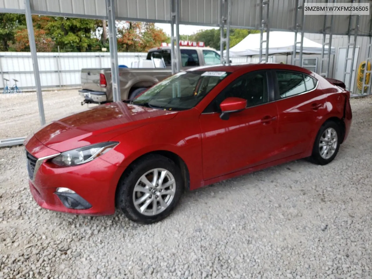 2015 Mazda 3 Grand Touring VIN: 3MZBM1W7XFM236505 Lot: 71637214