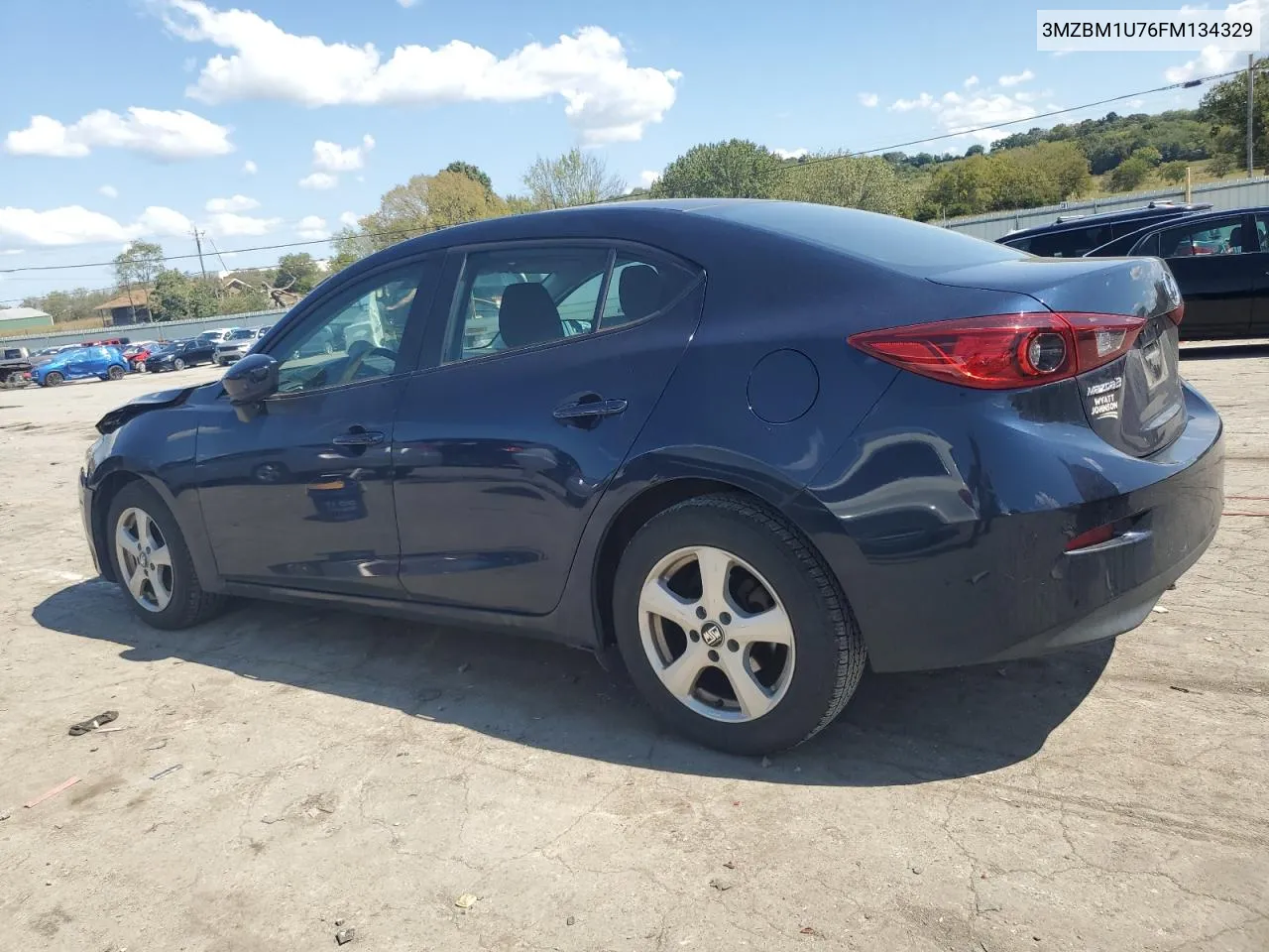 2015 Mazda 3 Sport VIN: 3MZBM1U76FM134329 Lot: 71703474