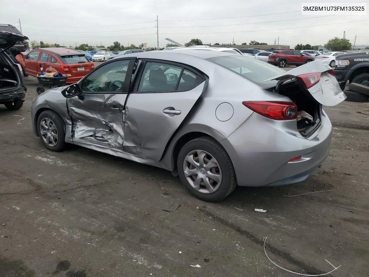 3MZBM1U73FM135325 2015 Mazda 3 Sport