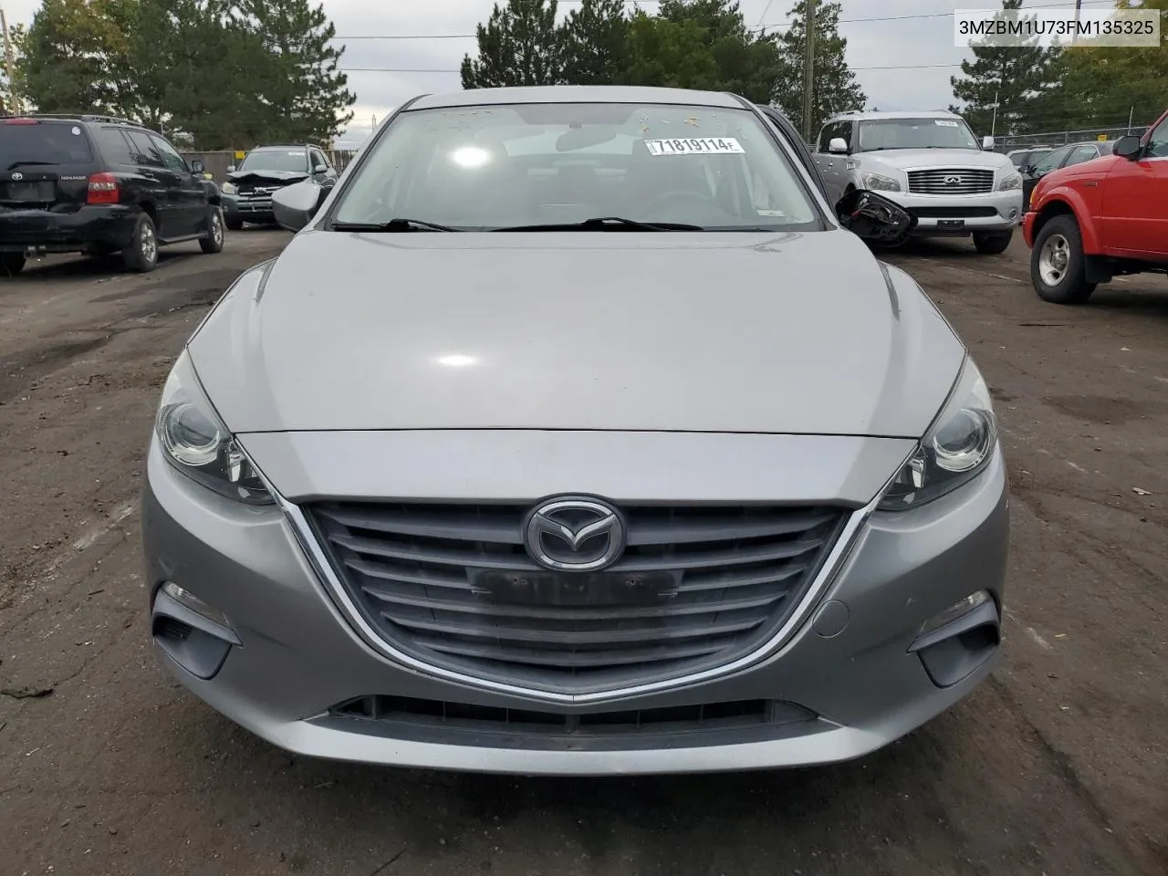 2015 Mazda 3 Sport VIN: 3MZBM1U73FM135325 Lot: 71819114