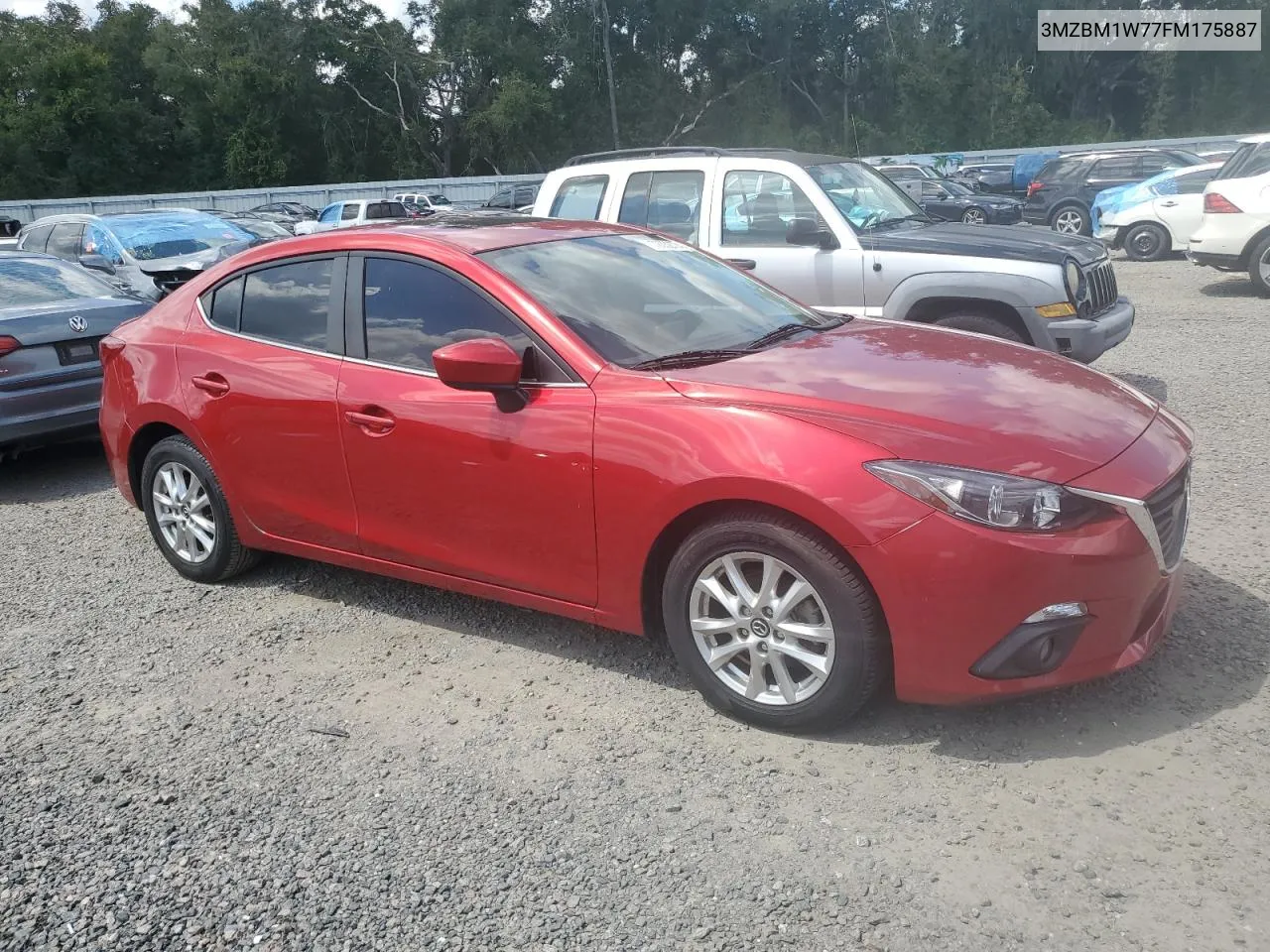 2015 Mazda 3 Grand Touring VIN: 3MZBM1W77FM175887 Lot: 72032774