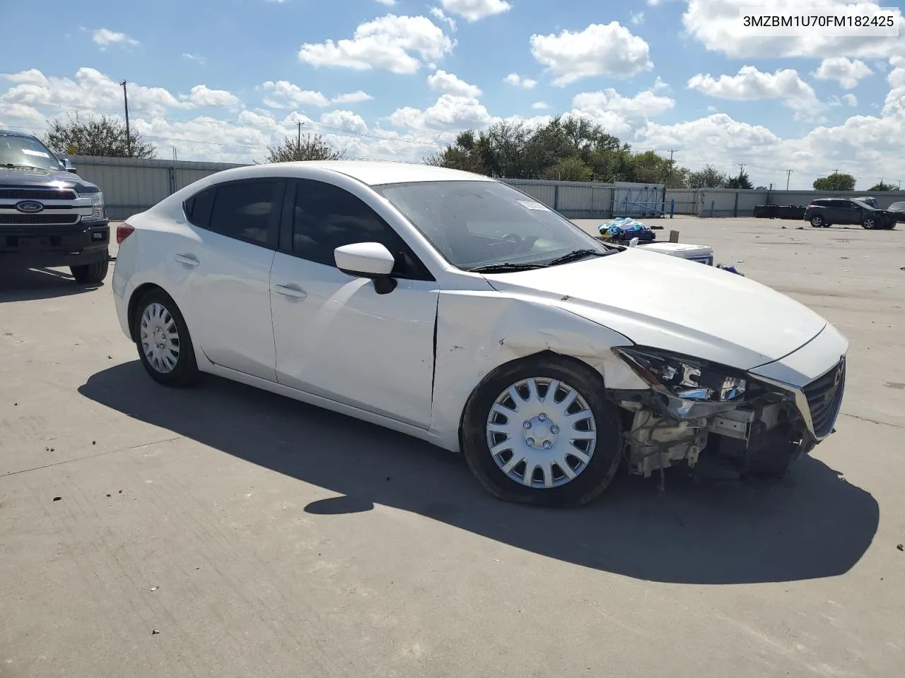 2015 Mazda 3 Sport VIN: 3MZBM1U70FM182425 Lot: 72037354