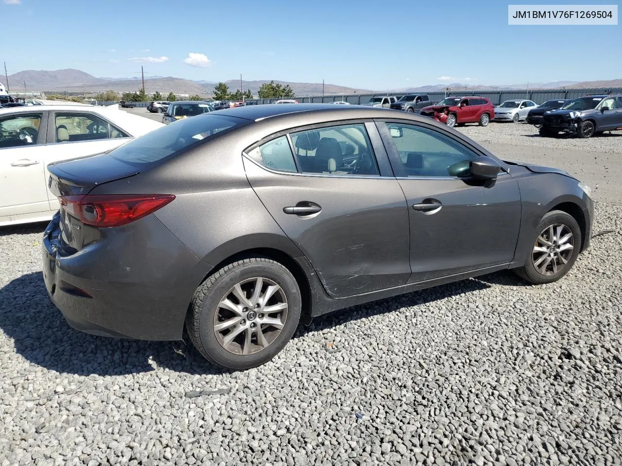 2015 Mazda 3 Touring VIN: JM1BM1V76F1269504 Lot: 72255174