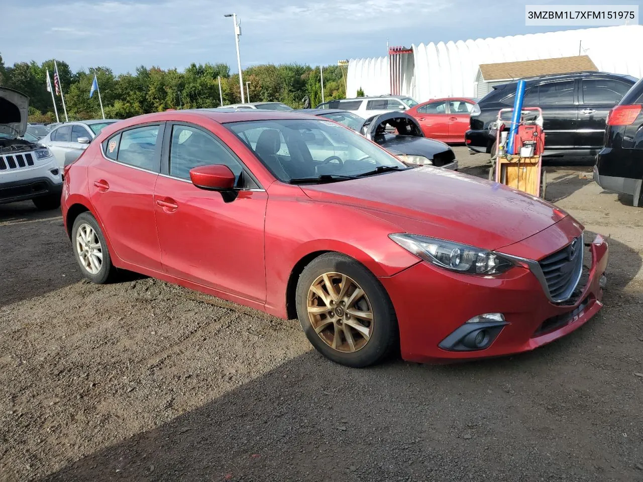 3MZBM1L7XFM151975 2015 Mazda 3 Touring