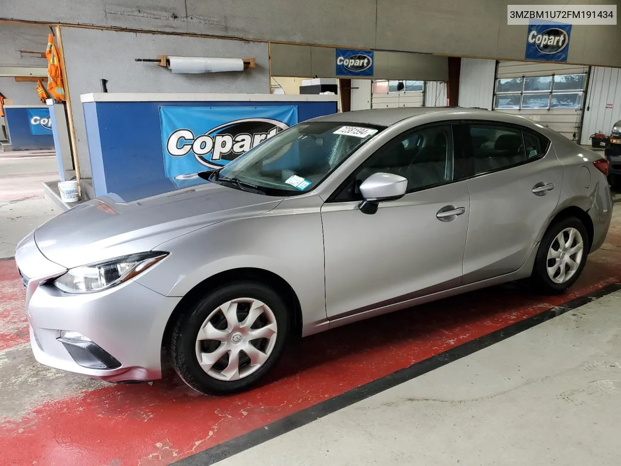 3MZBM1U72FM191434 2015 Mazda 3 Sport