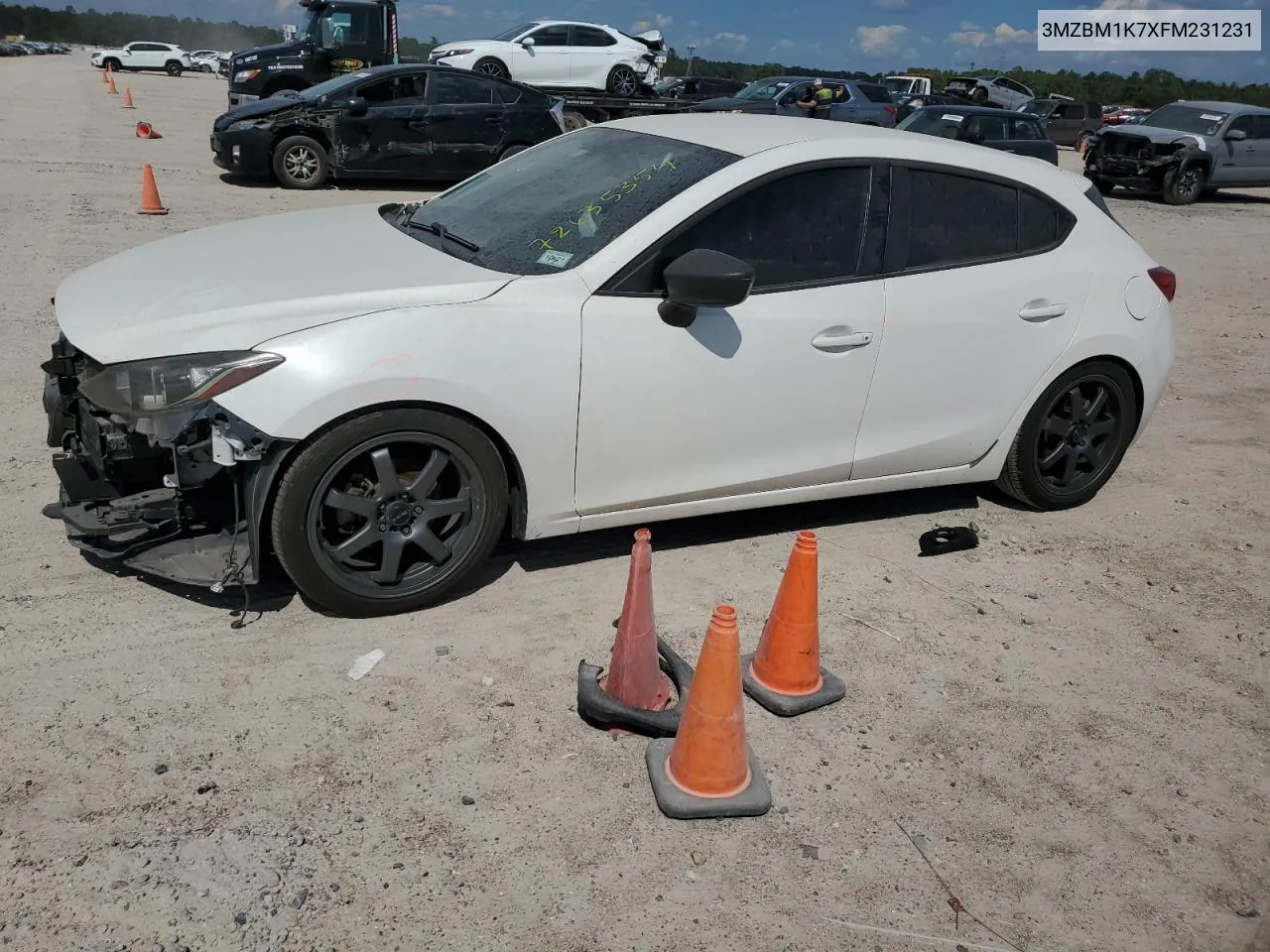 3MZBM1K7XFM231231 2015 Mazda 3 Sport