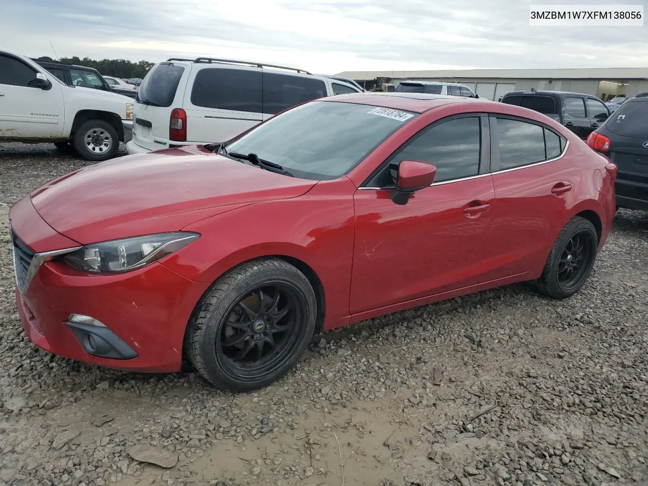 3MZBM1W7XFM138056 2015 Mazda 3 Grand Touring