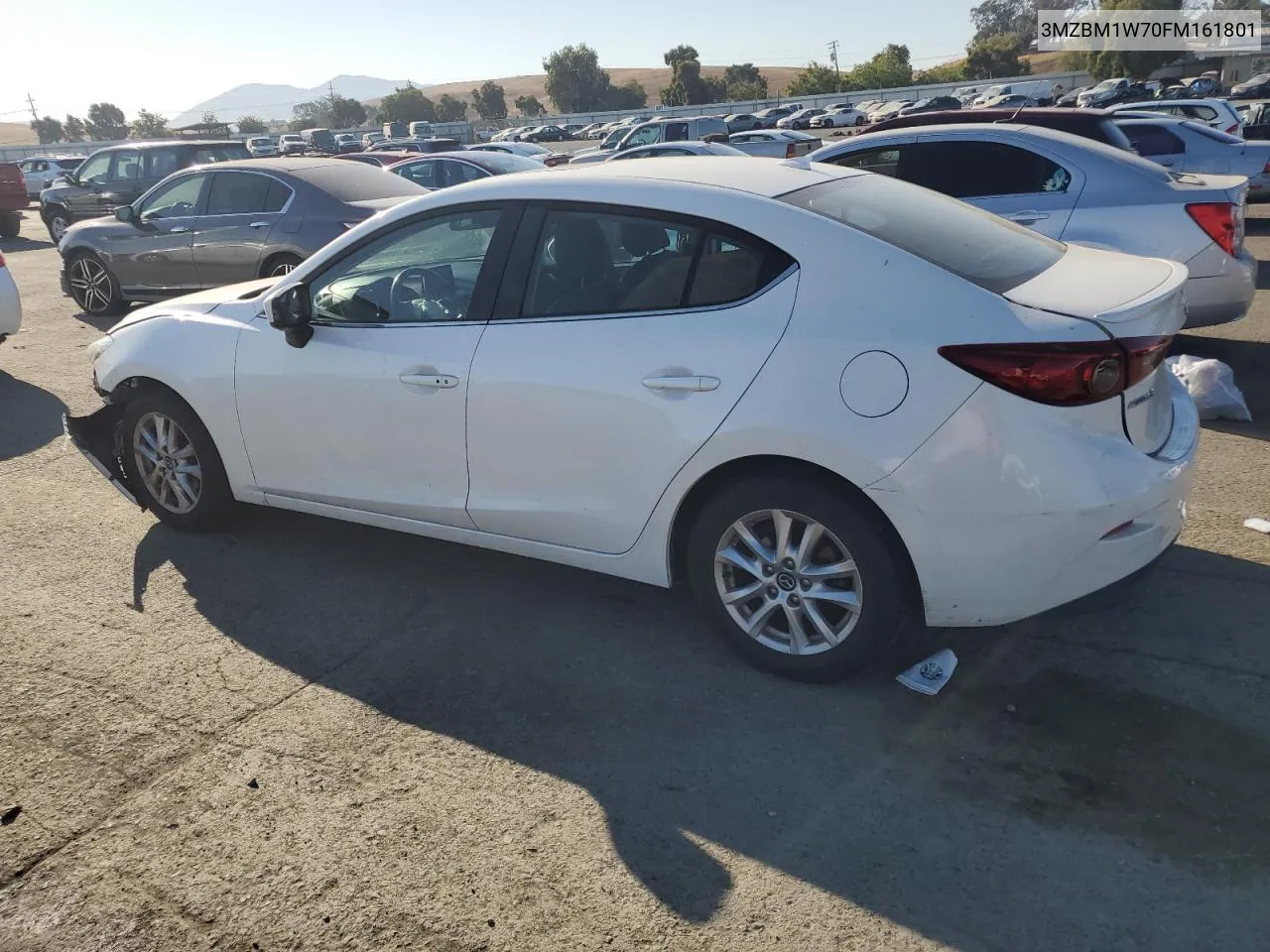 2015 Mazda 3 Grand Touring VIN: 3MZBM1W70FM161801 Lot: 72845964