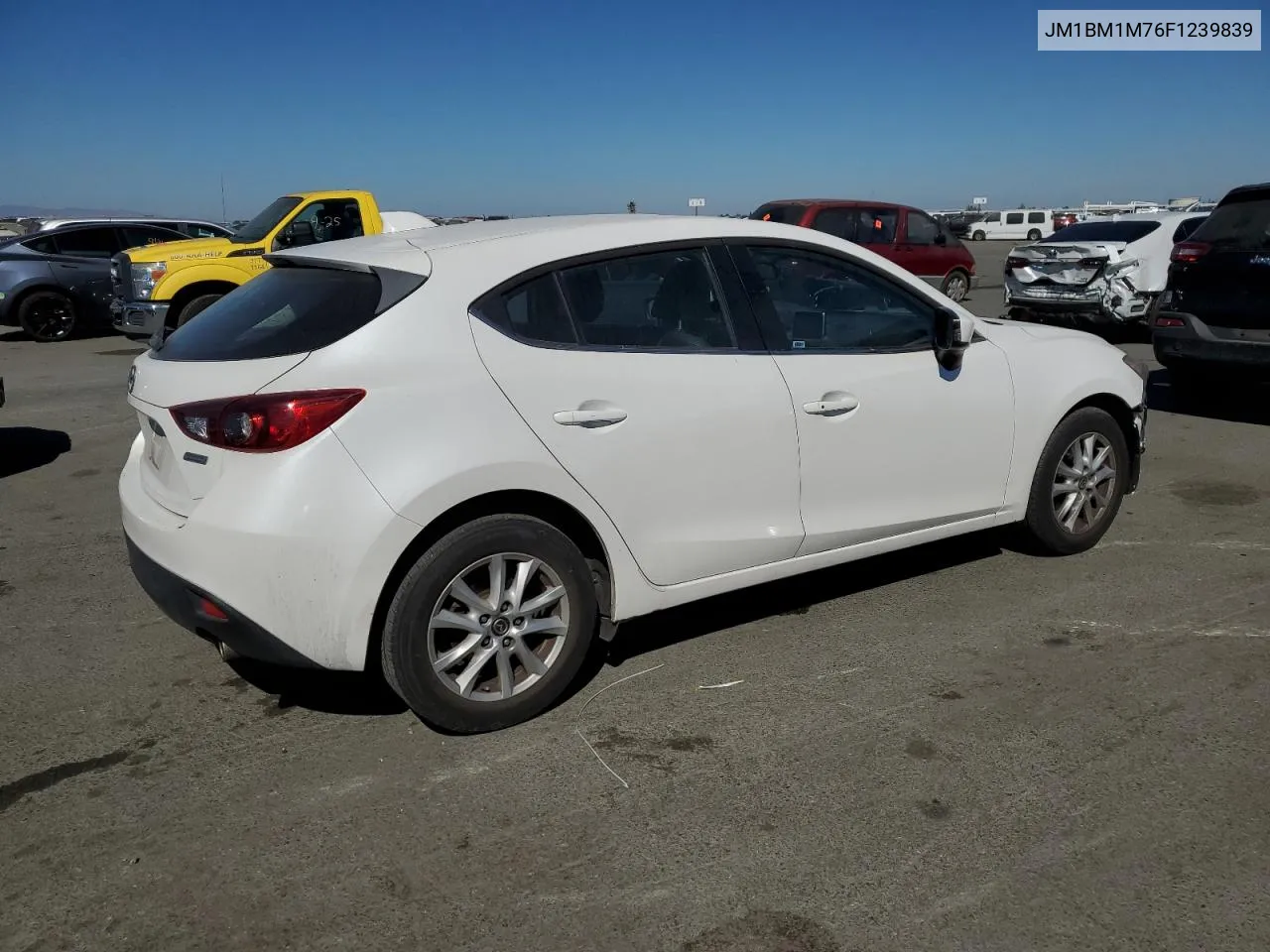 2015 Mazda 3 Grand Touring VIN: JM1BM1M76F1239839 Lot: 73150544