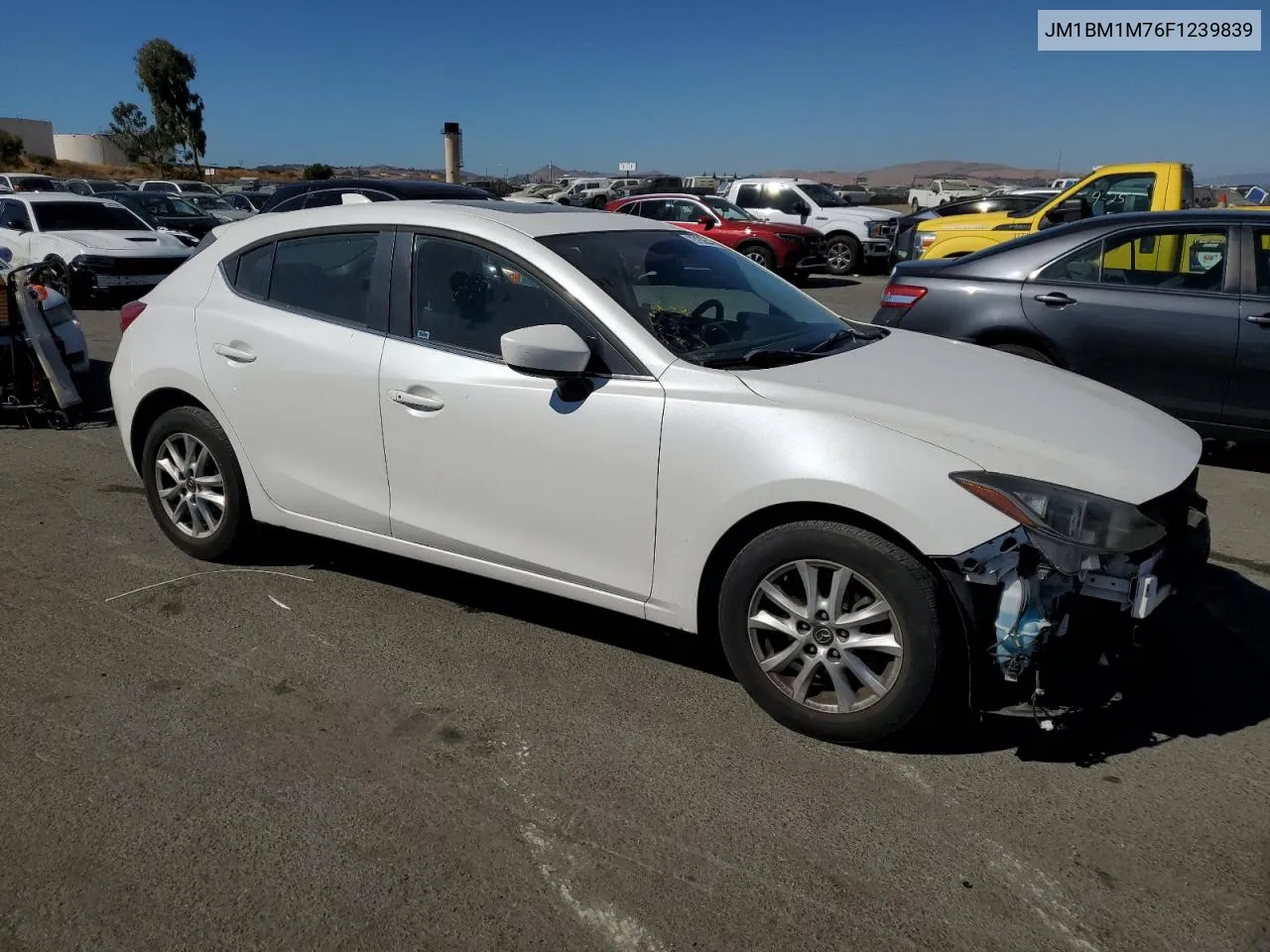 2015 Mazda 3 Grand Touring VIN: JM1BM1M76F1239839 Lot: 73150544