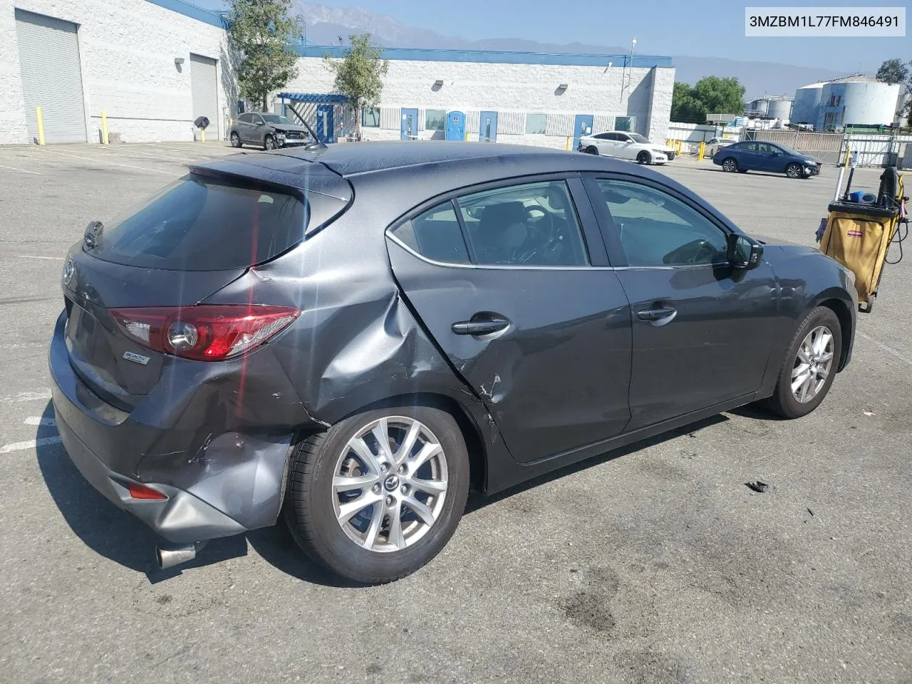 2015 Mazda 3 Touring VIN: 3MZBM1L77FM846491 Lot: 73227964