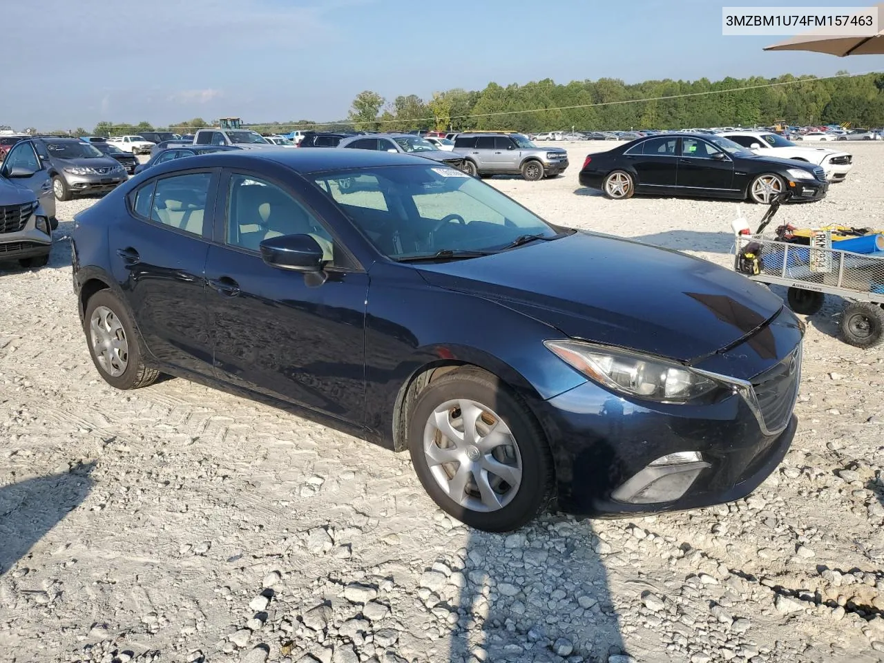 2015 Mazda 3 Sport VIN: 3MZBM1U74FM157463 Lot: 73515564