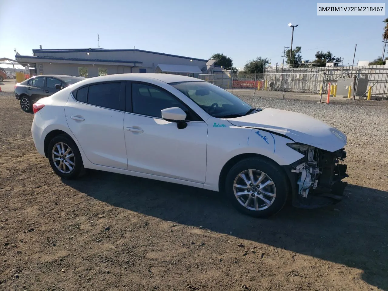 2015 Mazda 3 Touring VIN: 3MZBM1V72FM218467 Lot: 73564744