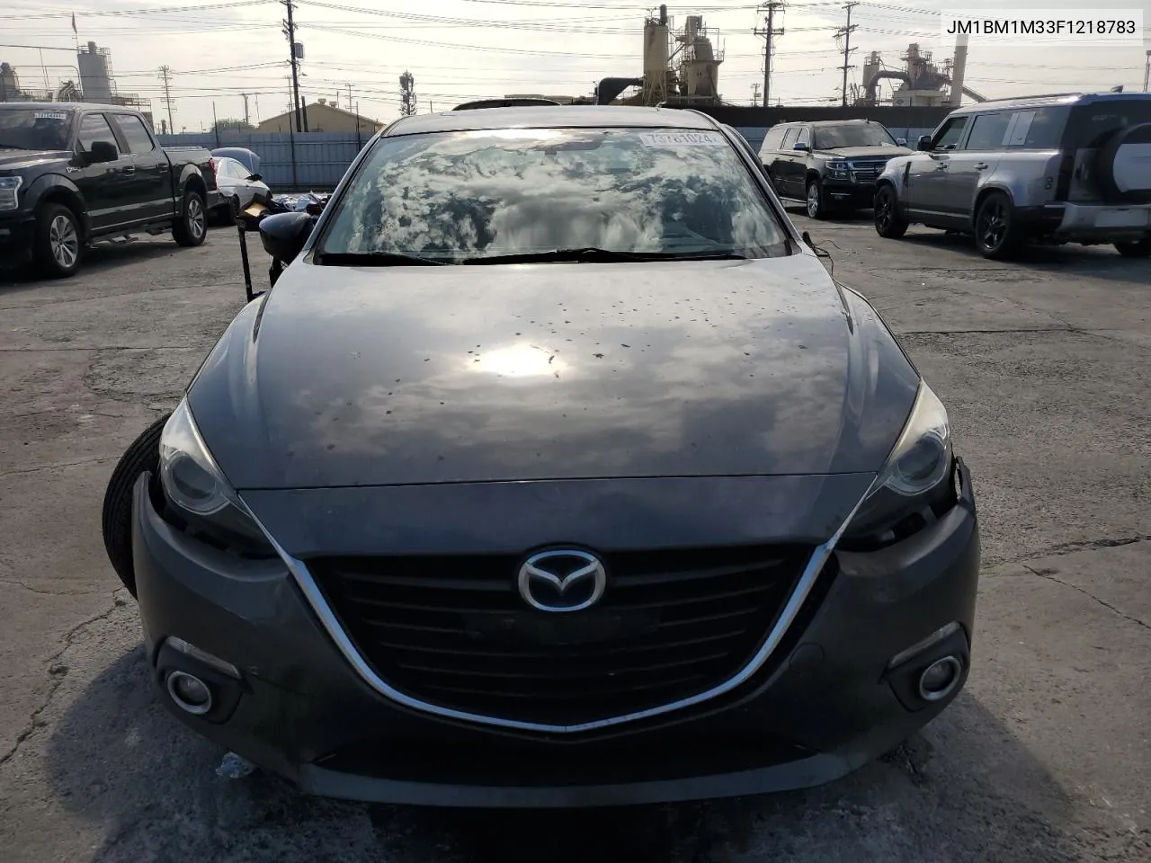 2015 Mazda 3 Grand Touring VIN: JM1BM1M33F1218783 Lot: 73781024