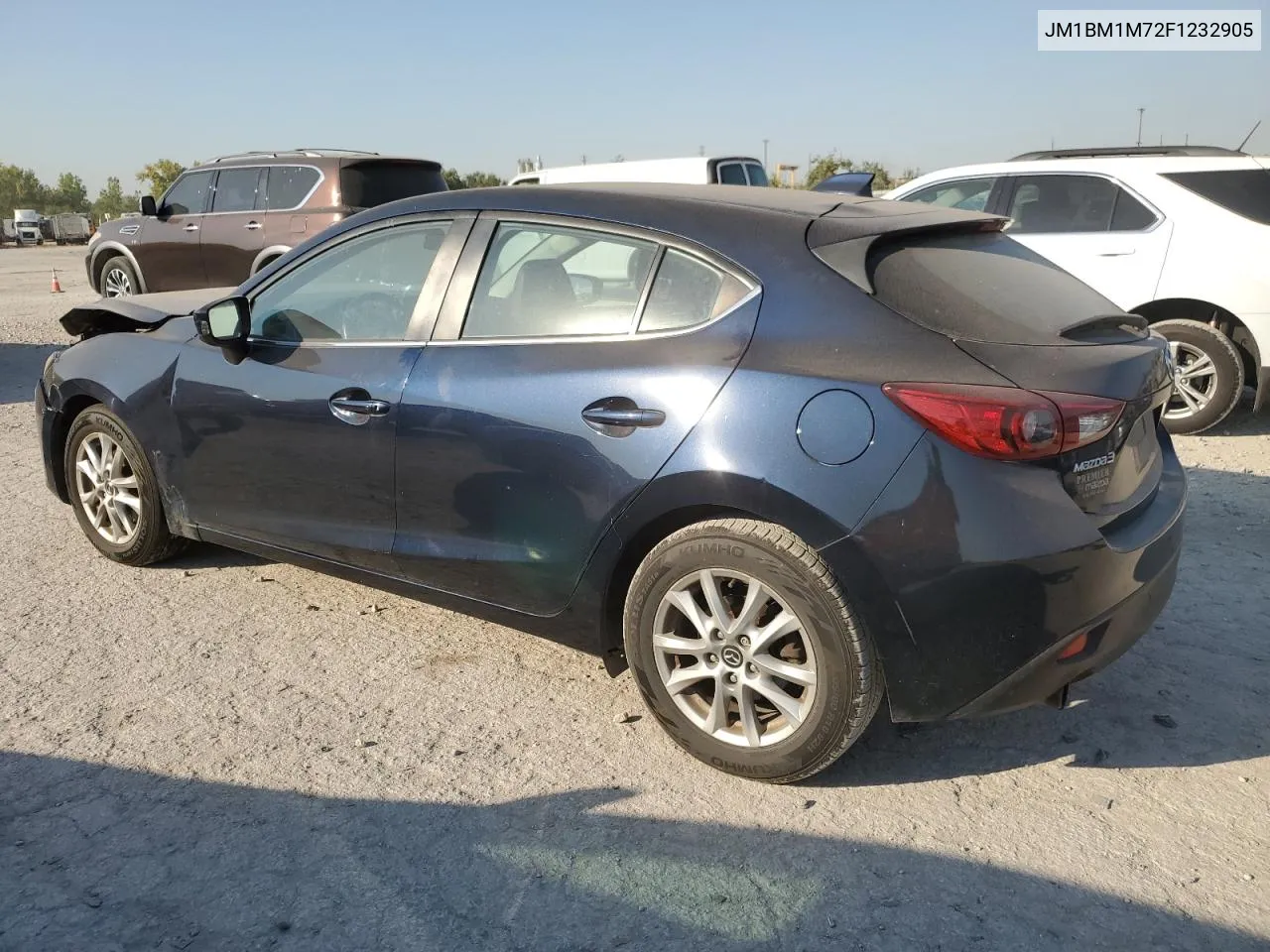 2015 Mazda 3 Grand Touring VIN: JM1BM1M72F1232905 Lot: 75025274