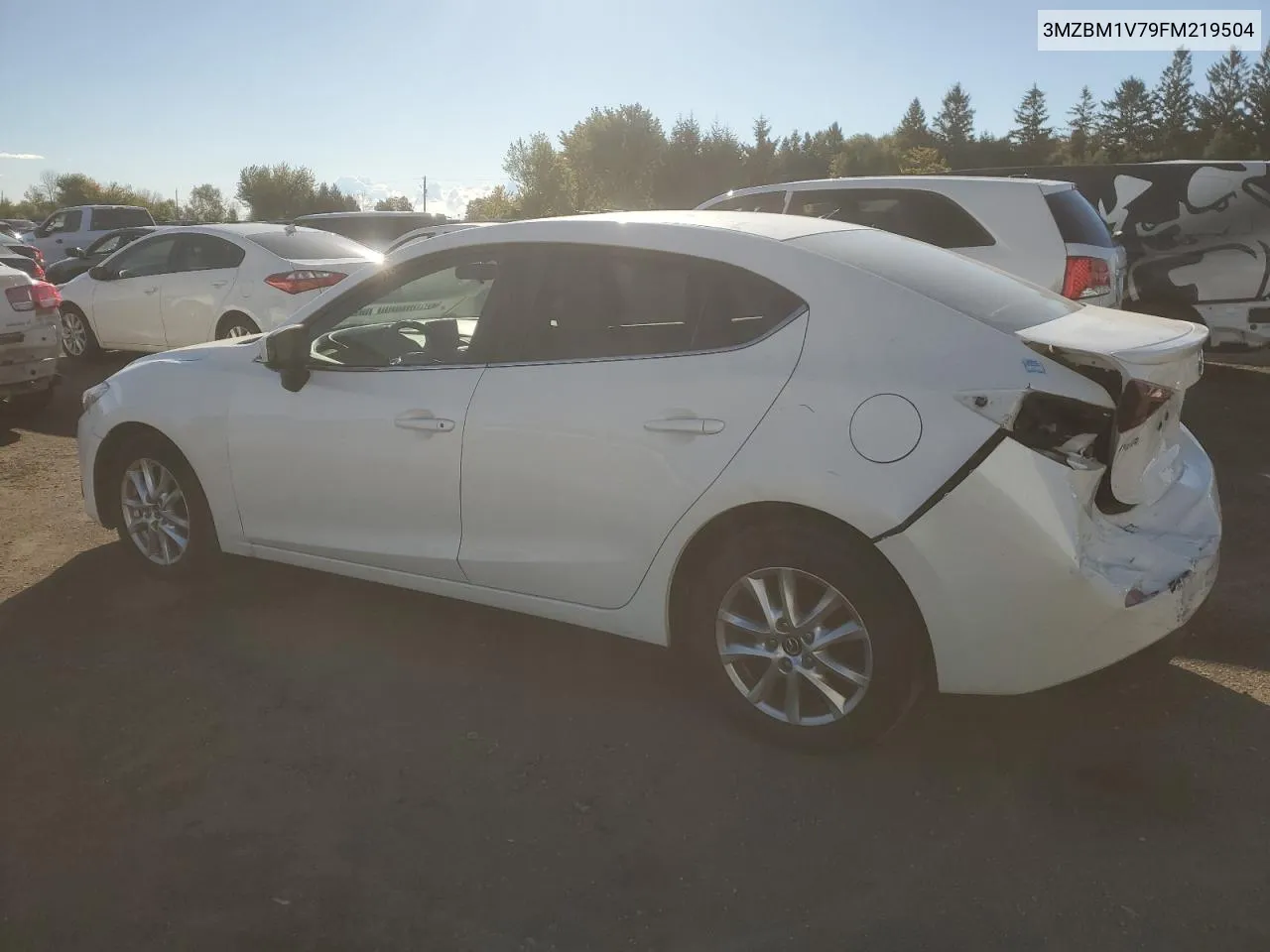 2015 Mazda 3 Touring VIN: 3MZBM1V79FM219504 Lot: 75120054