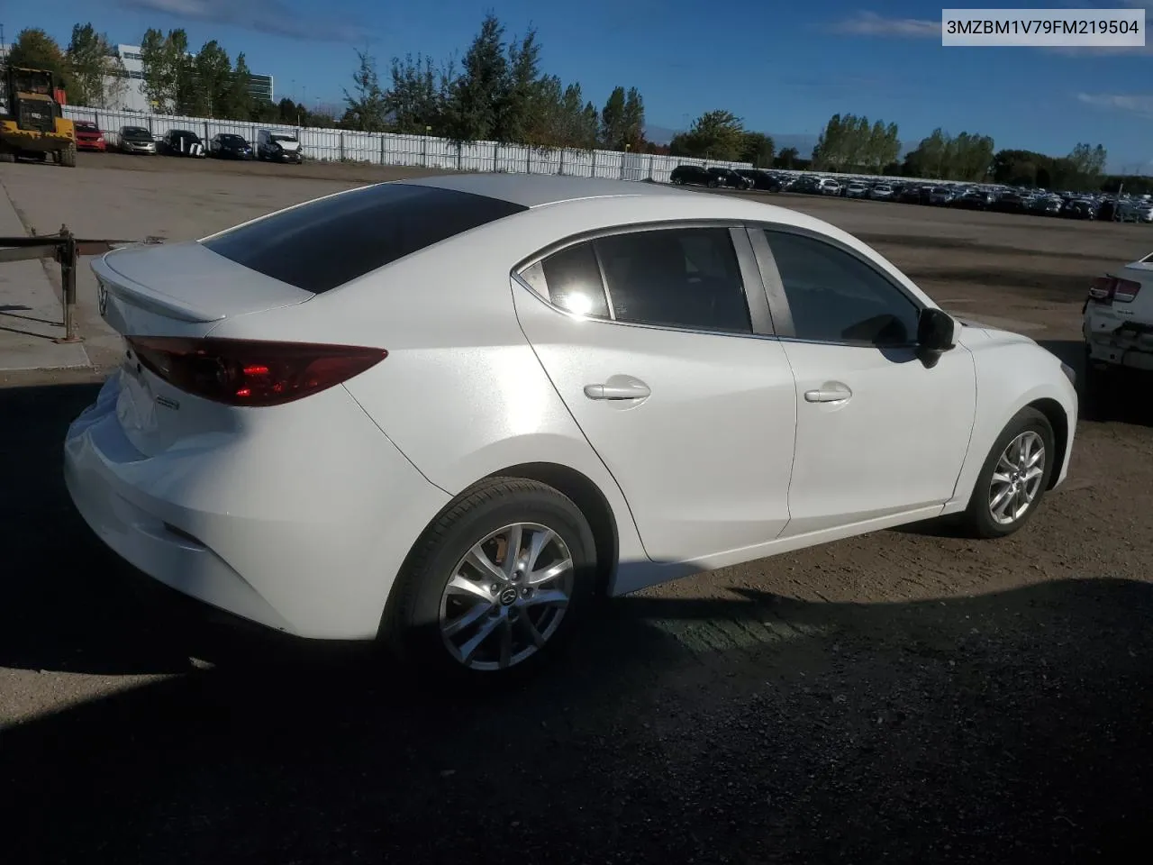 2015 Mazda 3 Touring VIN: 3MZBM1V79FM219504 Lot: 75120054