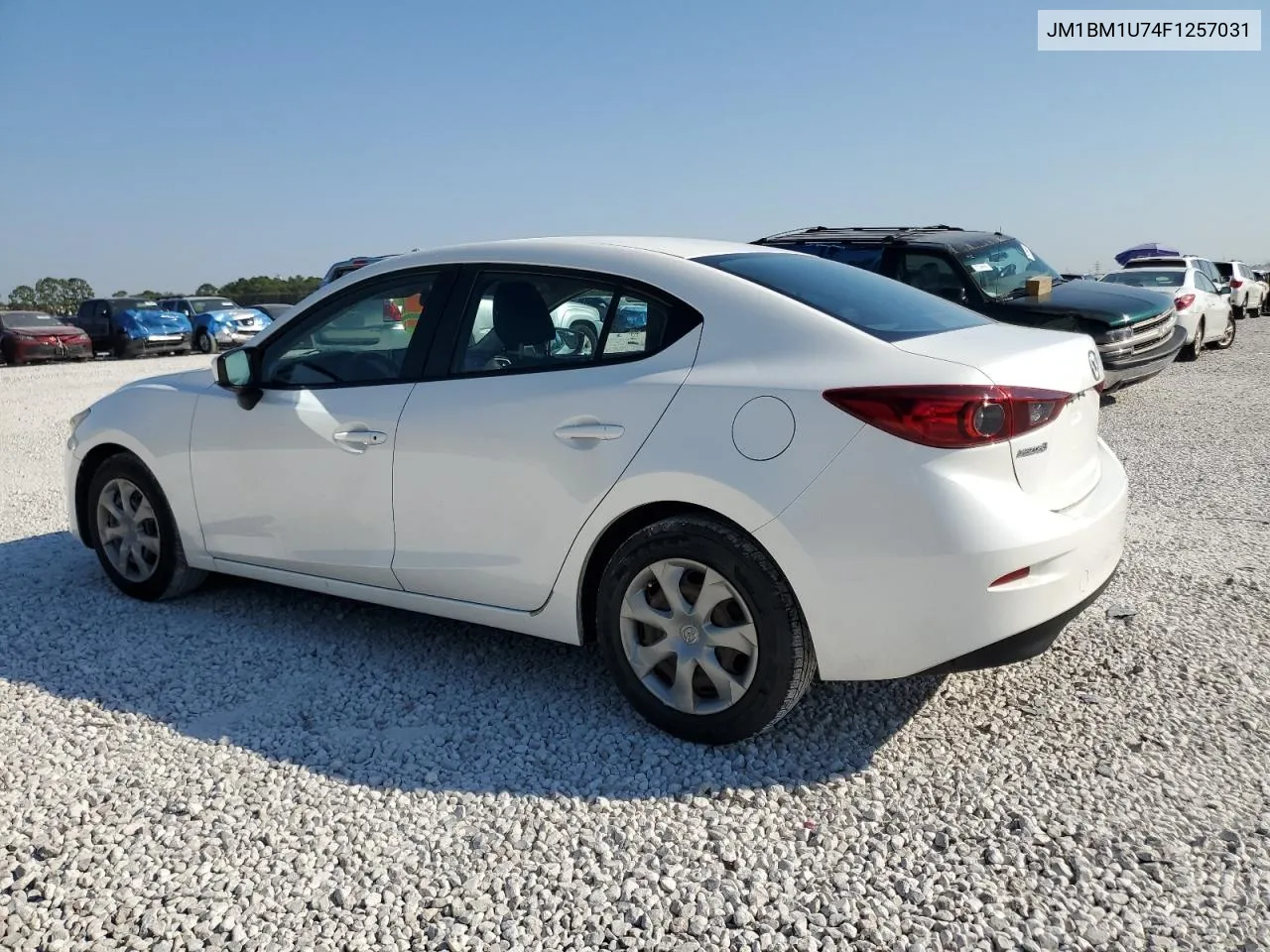 2015 Mazda 3 Sport VIN: JM1BM1U74F1257031 Lot: 75123164