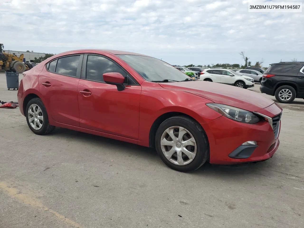 2015 Mazda 3 Sport VIN: 3MZBM1U79FM194587 Lot: 75393334