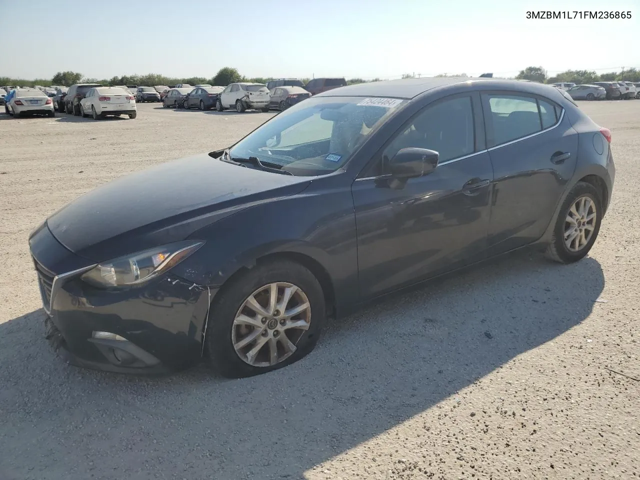 2015 Mazda 3 Touring VIN: 3MZBM1L71FM236865 Lot: 75424464