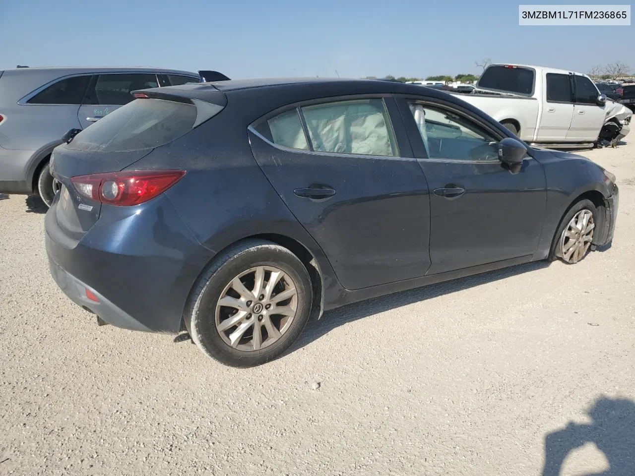 2015 Mazda 3 Touring VIN: 3MZBM1L71FM236865 Lot: 75424464