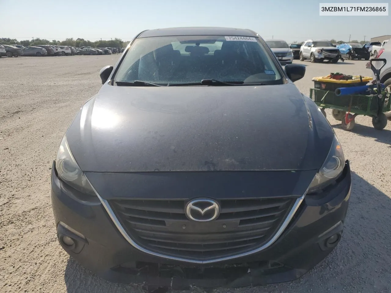 2015 Mazda 3 Touring VIN: 3MZBM1L71FM236865 Lot: 75424464