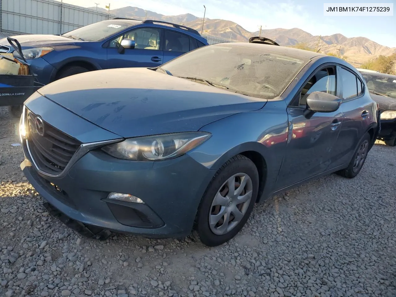 2015 Mazda 3 Sport VIN: JM1BM1K74F1275239 Lot: 75558554