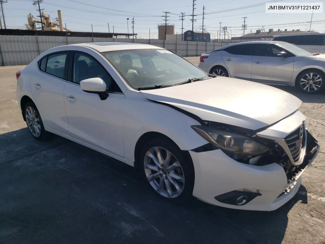 2015 Mazda 3 Touring VIN: JM1BM1V31F1221437 Lot: 75649234