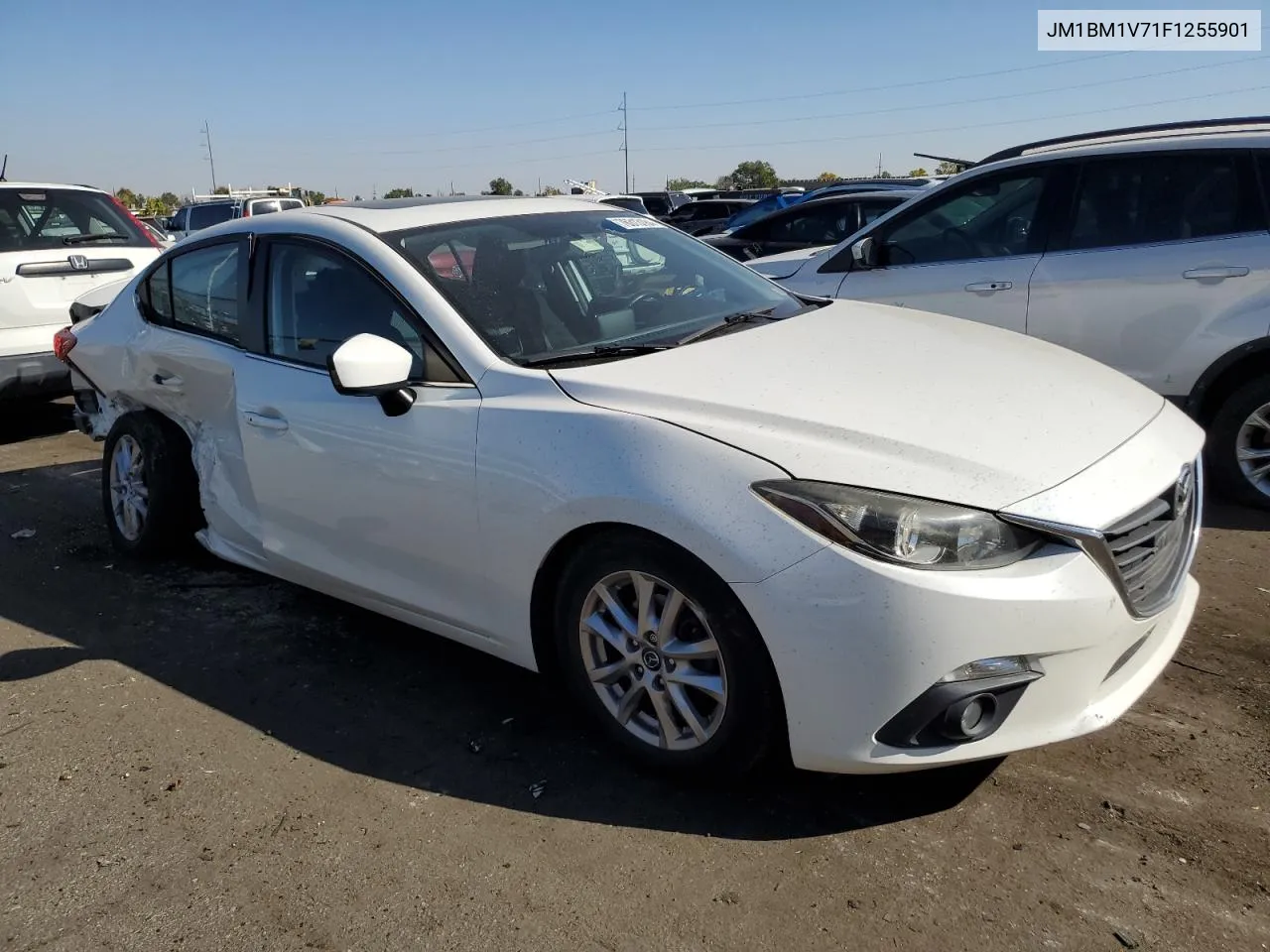 2015 Mazda 3 Touring VIN: JM1BM1V71F1255901 Lot: 76313184