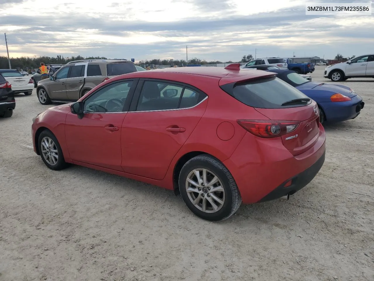 2015 Mazda 3 Touring VIN: 3MZBM1L73FM235586 Lot: 76376444