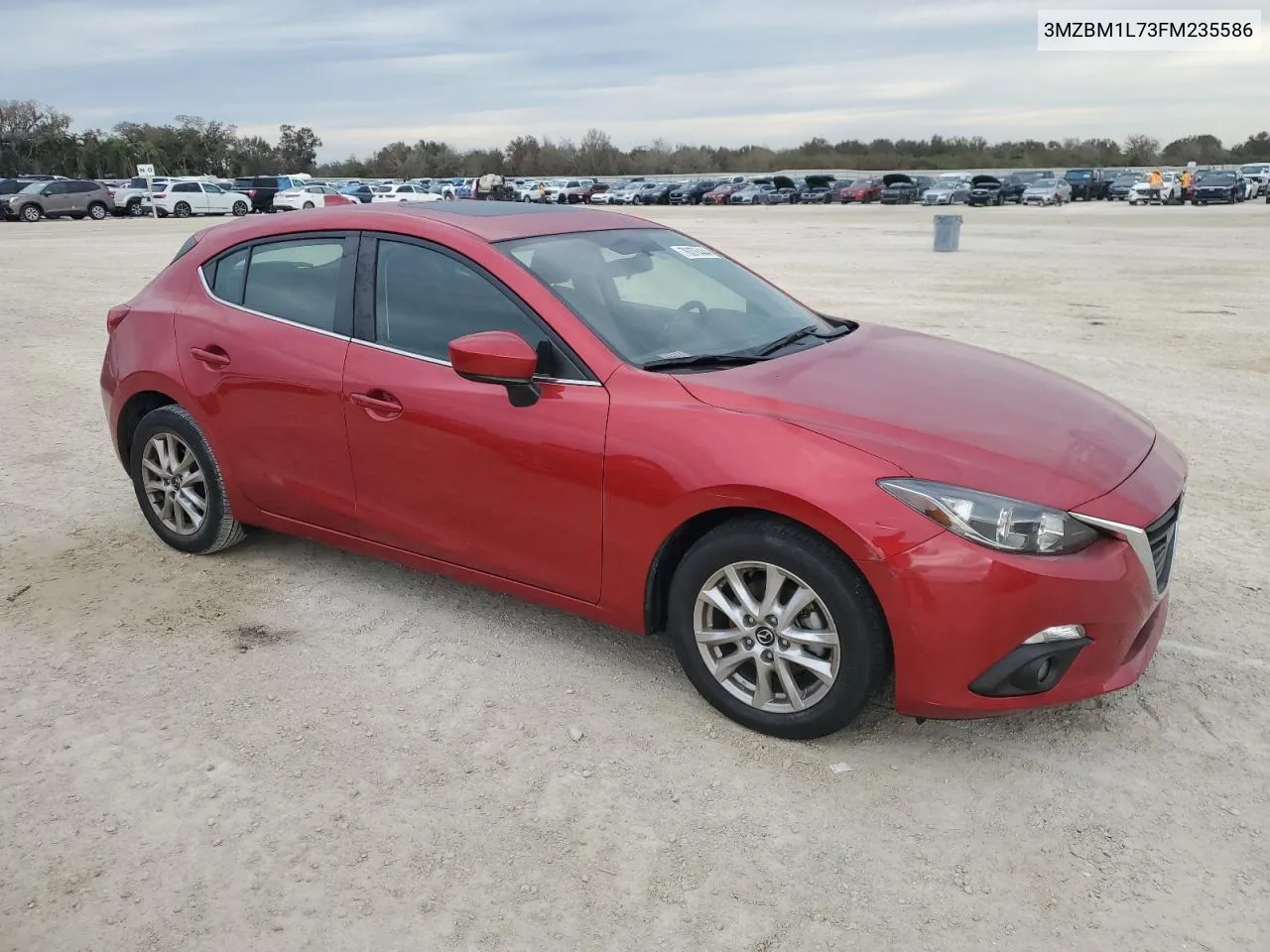 2015 Mazda 3 Touring VIN: 3MZBM1L73FM235586 Lot: 76376444