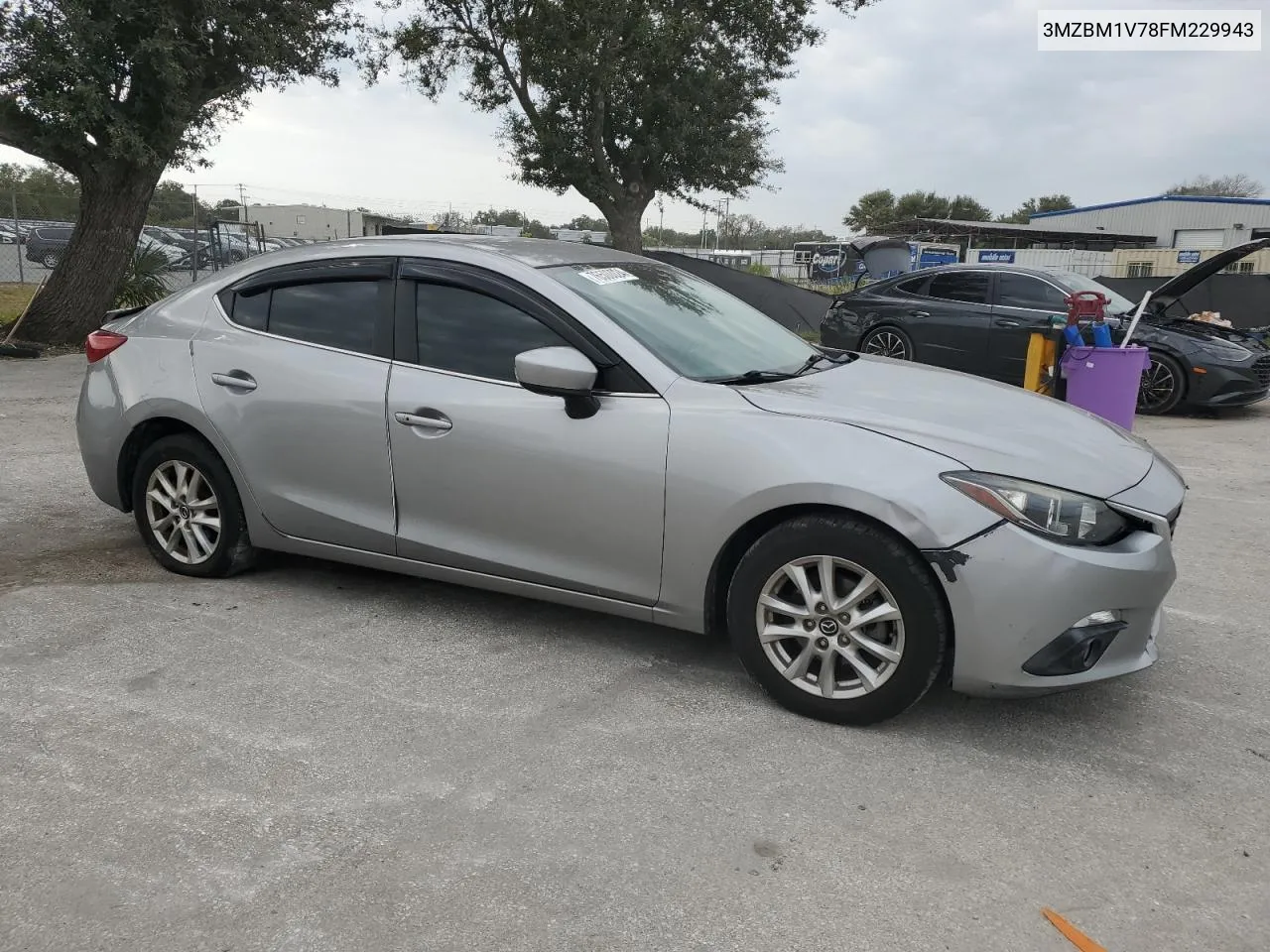 2015 Mazda 3 Touring VIN: 3MZBM1V78FM229943 Lot: 76500024