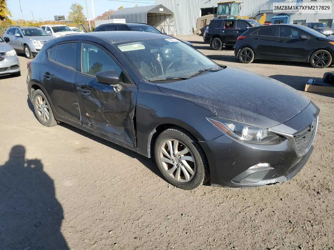 2015 Mazda 3 Sport VIN: 3MZBM1K7XFM217829 Lot: 76887374