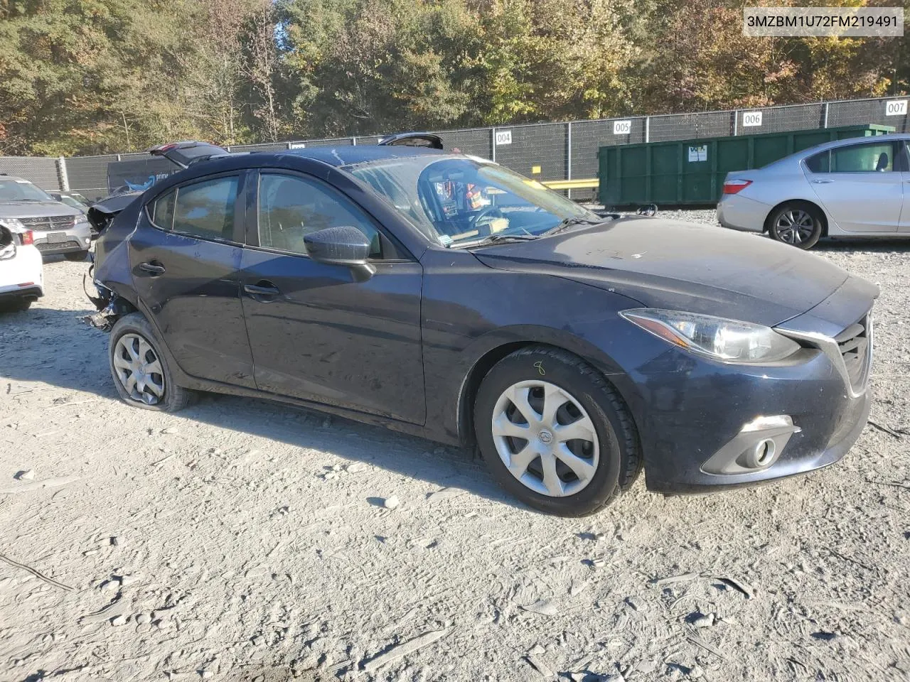 2015 Mazda 3 Sport VIN: 3MZBM1U72FM219491 Lot: 77071414