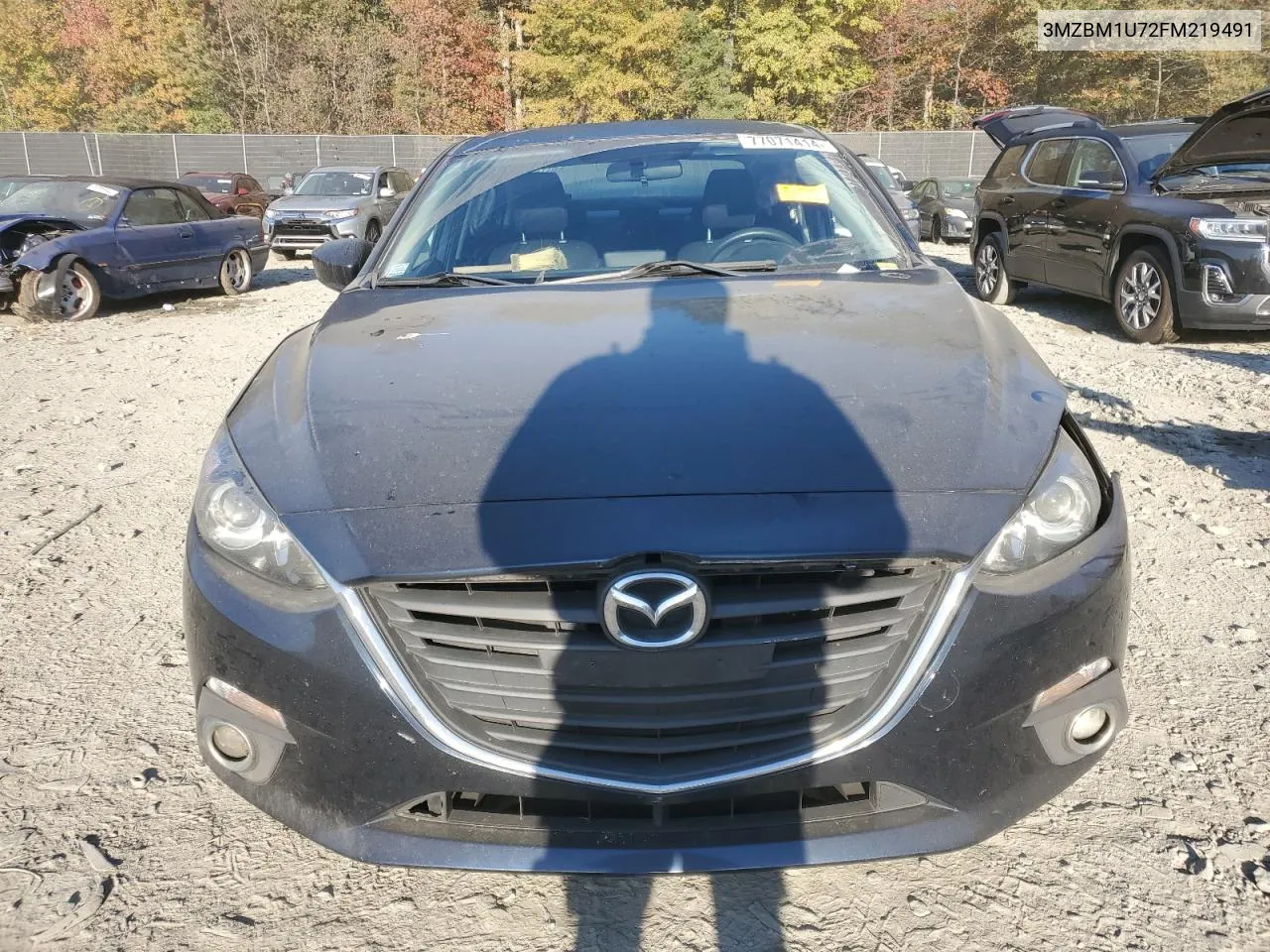 2015 Mazda 3 Sport VIN: 3MZBM1U72FM219491 Lot: 77071414