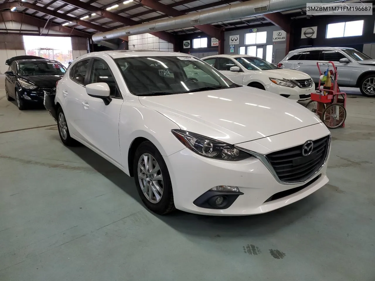 2015 Mazda 3 Grand Touring VIN: 3MZBM1M71FM196687 Lot: 77440554