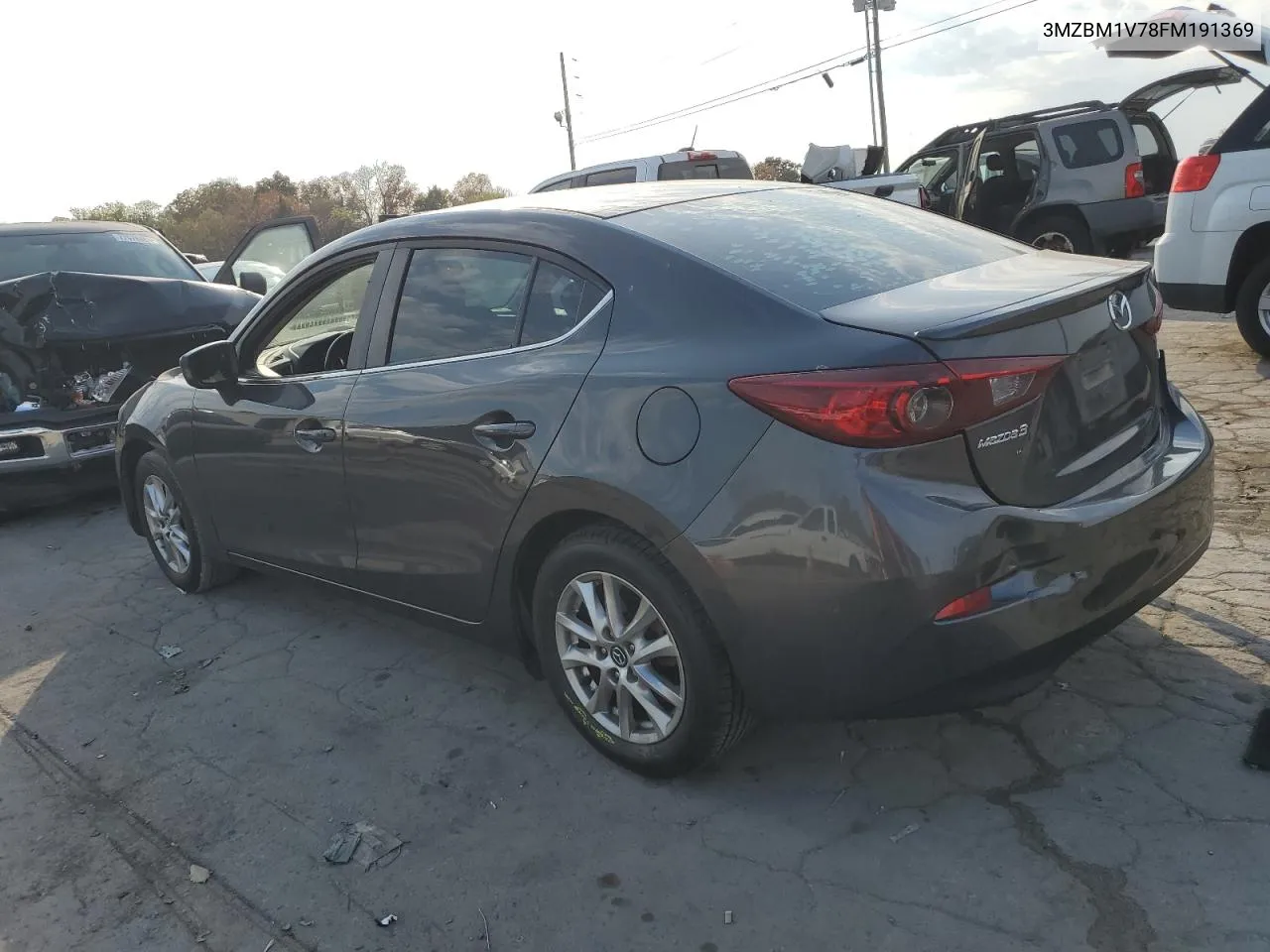 2015 Mazda 3 Touring VIN: 3MZBM1V78FM191369 Lot: 78029074