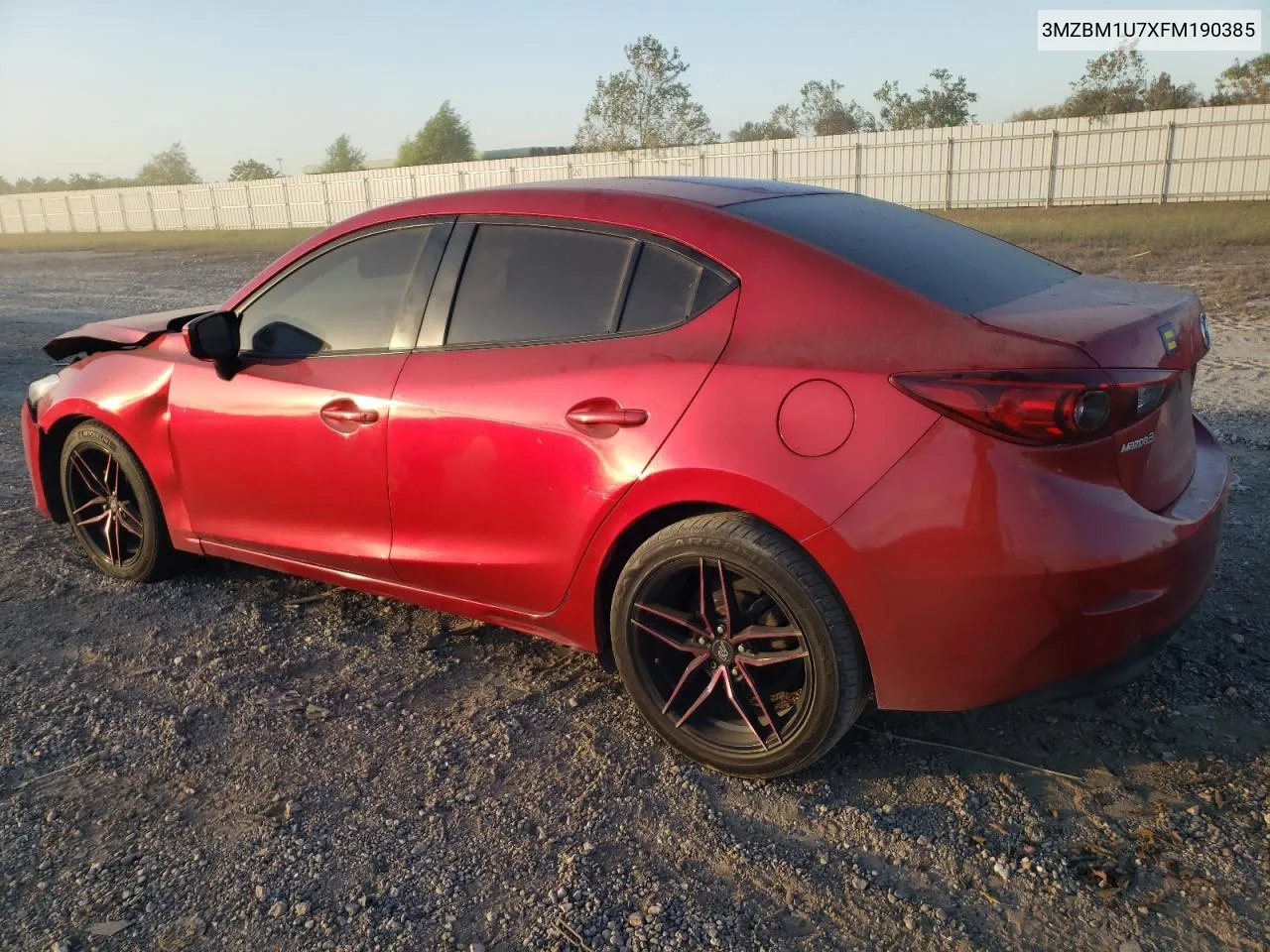 2015 Mazda 3 Sport VIN: 3MZBM1U7XFM190385 Lot: 78085564