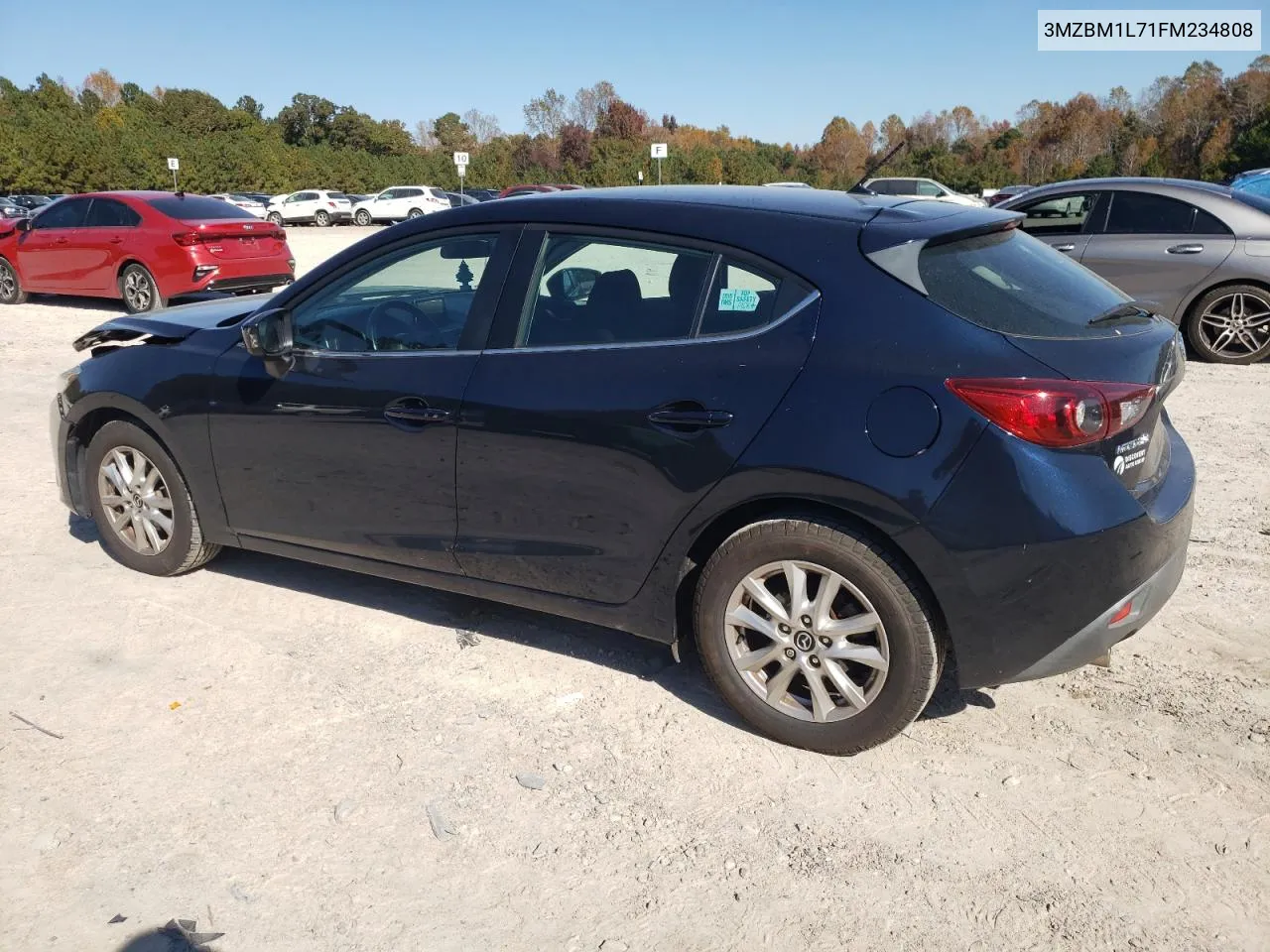 2015 Mazda 3 Touring VIN: 3MZBM1L71FM234808 Lot: 78200444