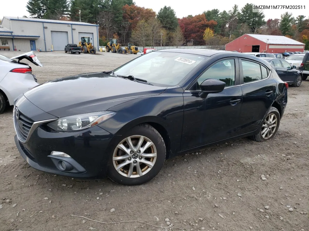 2015 Mazda 3 Grand Touring VIN: 3MZBM1M77FM202511 Lot: 78728914