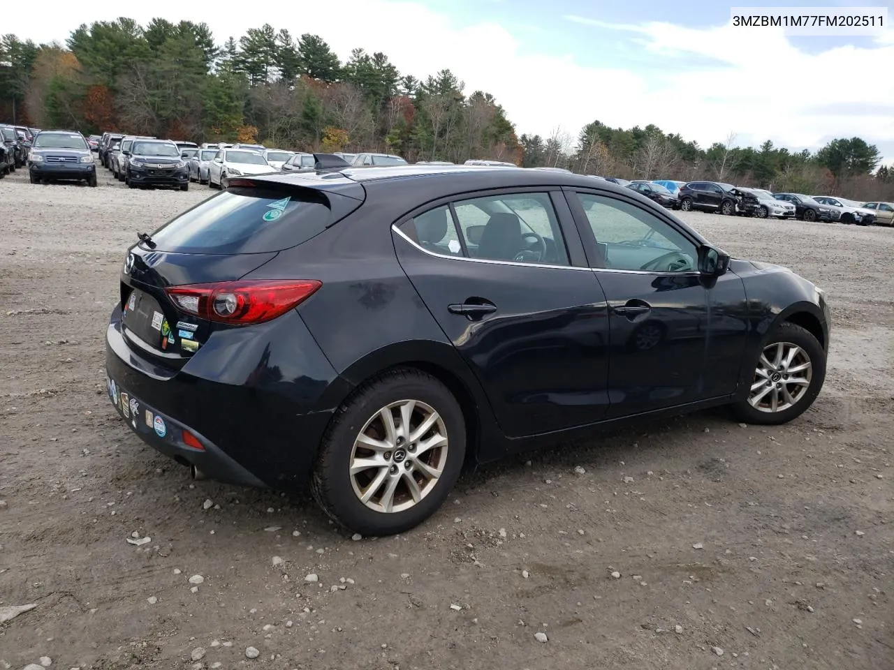 2015 Mazda 3 Grand Touring VIN: 3MZBM1M77FM202511 Lot: 78728914