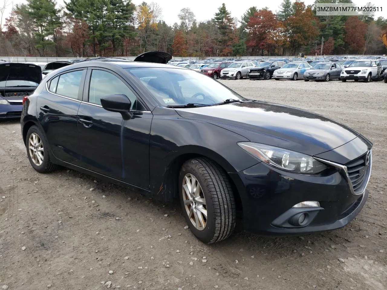 2015 Mazda 3 Grand Touring VIN: 3MZBM1M77FM202511 Lot: 78728914