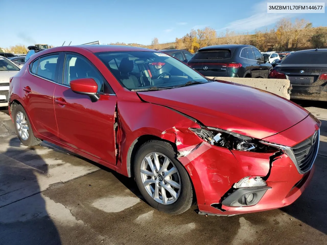 2015 Mazda 3 Touring VIN: 3MZBM1L70FM144677 Lot: 78731724