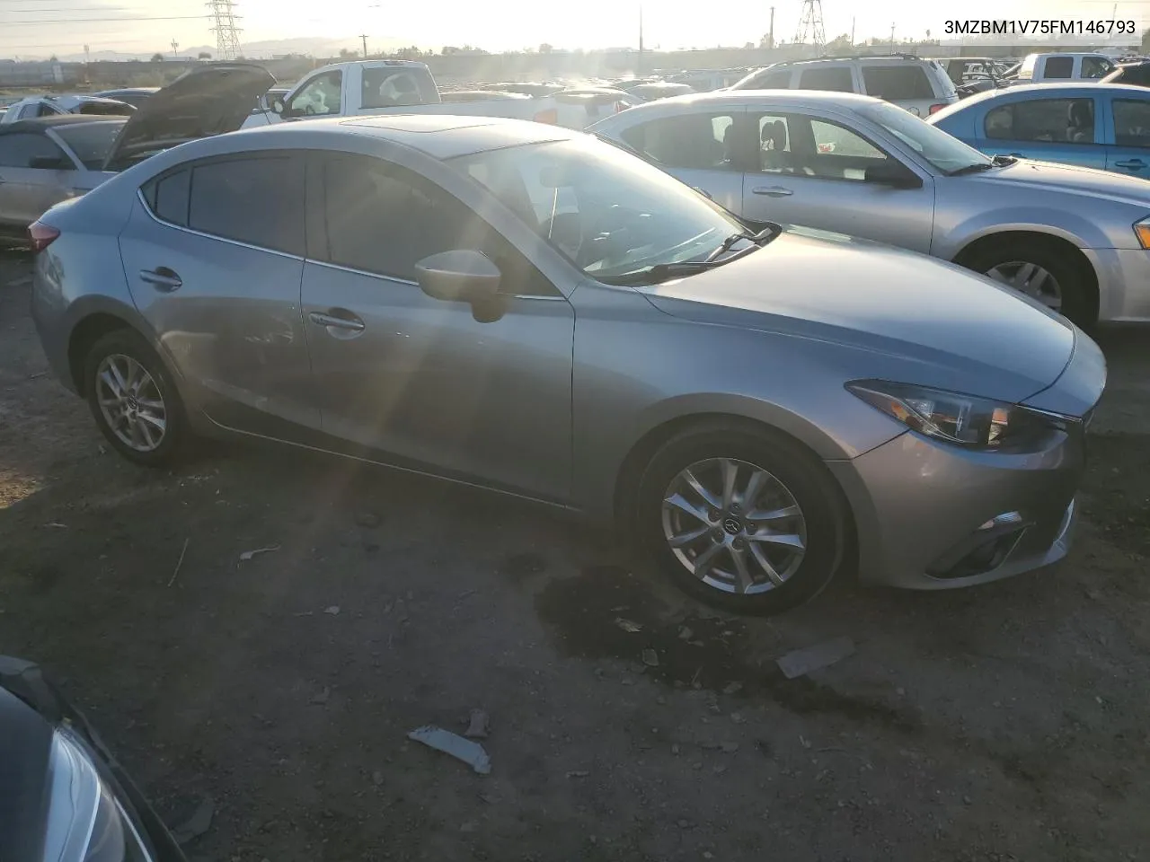 2015 Mazda 3 Touring VIN: 3MZBM1V75FM146793 Lot: 78801044