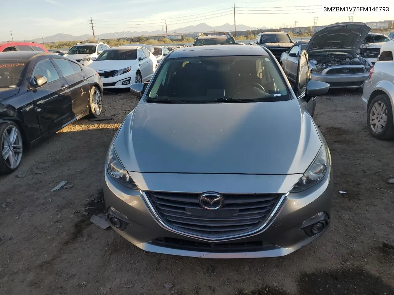 2015 Mazda 3 Touring VIN: 3MZBM1V75FM146793 Lot: 78801044