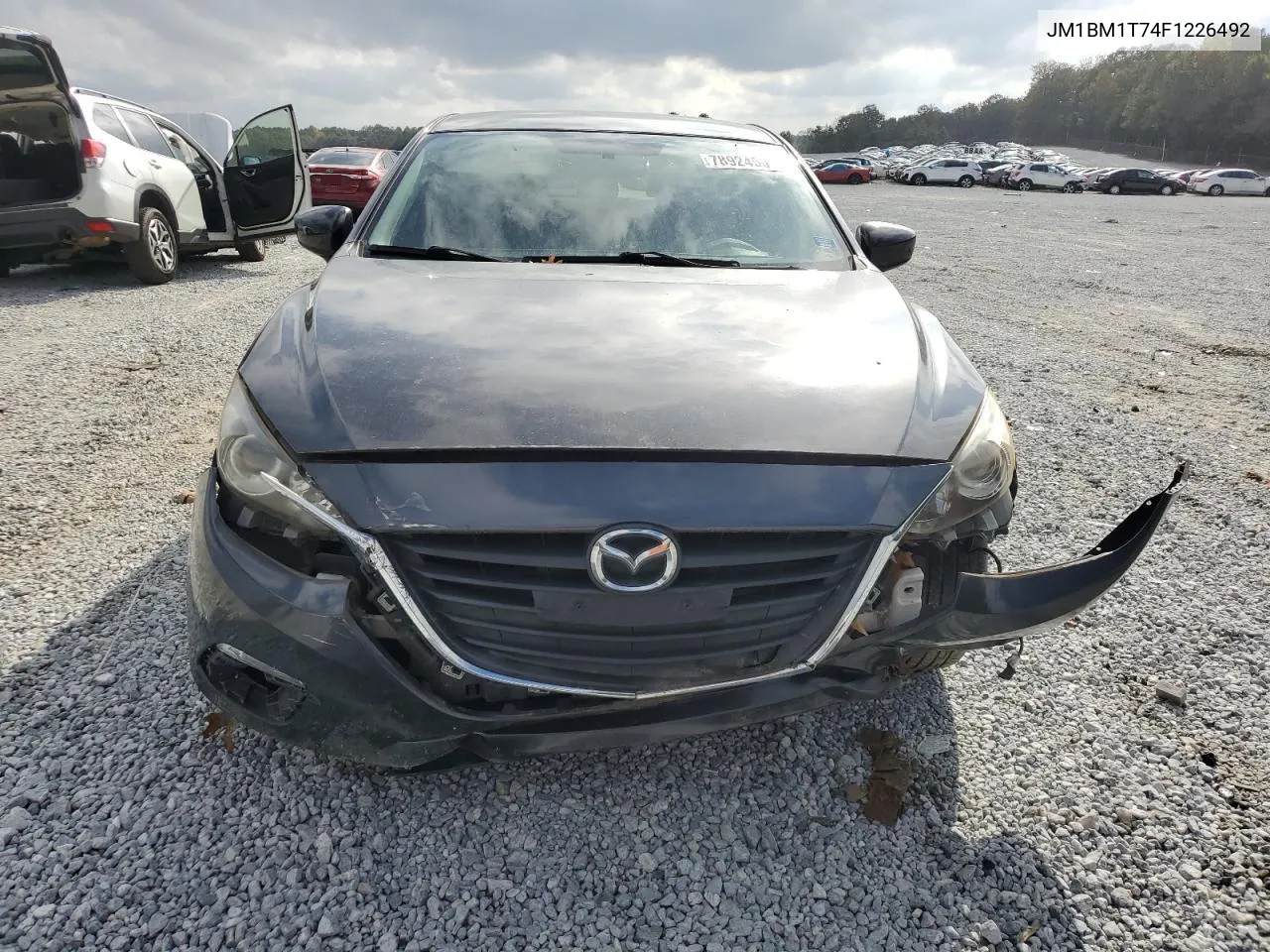 2015 Mazda 3 Sv VIN: JM1BM1T74F1226492 Lot: 78924504