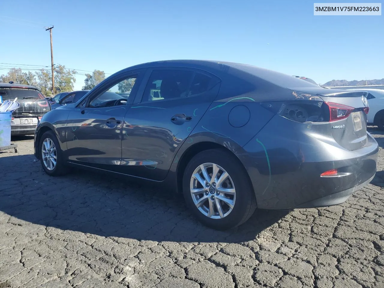 2015 Mazda 3 Touring VIN: 3MZBM1V75FM223663 Lot: 78999824